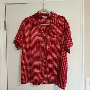 2 pc - Valerie Steven’s silky pajama sleep set